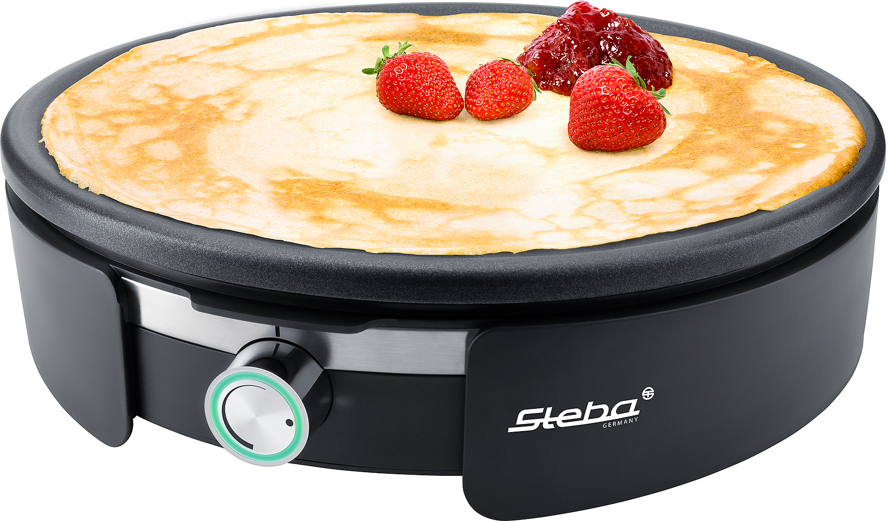 Steba Crepe Maker XXL 35 cm Stål/Sort Steba Crepe Maker XXL 35 cm Stål/Sort